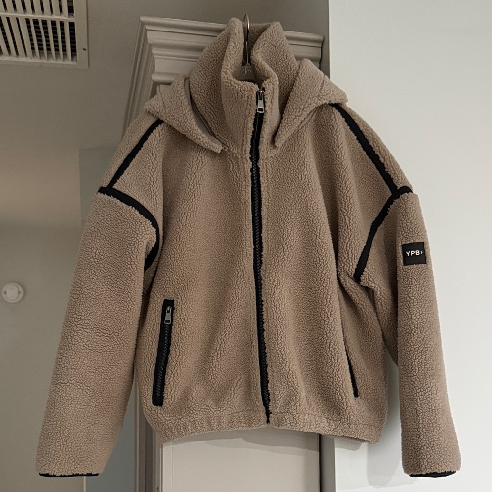 YBP by Abercrombie & Fitch Full Zip Sherpa Jacket